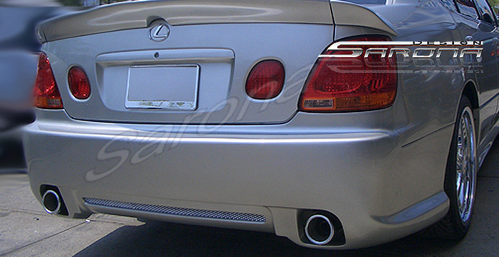 Custom Lexus GS300/400 Rear Bumper  Sedan (1998 - 2005) - $590.00 (Part #LX-001-RB)